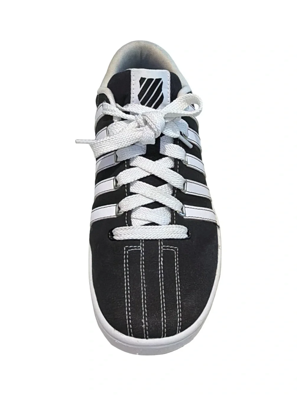 K-Swiss Men's Classic Black & White Sneakers | Swiss Luxury / Size 9